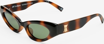 LE SPECS Солнцезащитные очки 'The Stealth' в Коричневый: спереди