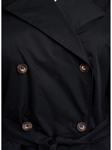 Manteau mi-saison 'Mpalma' Zizzi en noir