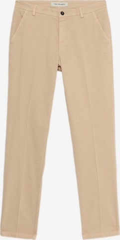 Pantalon Trussardi en beige : devant