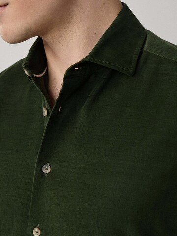 Coupe slim Chemise Hackett London en vert