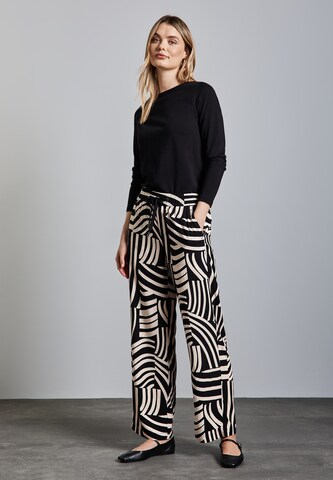 STREET ONE Loose fit Pants in Black