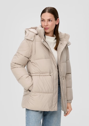 Giacca invernale di s.Oliver in beige: frontale