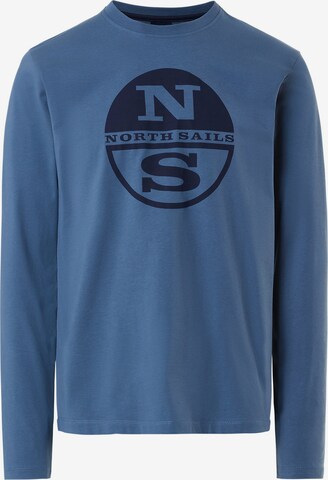 T-Shirt fonctionnel North Sails en bleu : devant