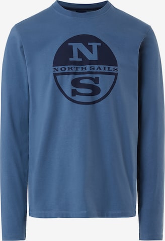 North Sails Performance Shirt in Blue: front