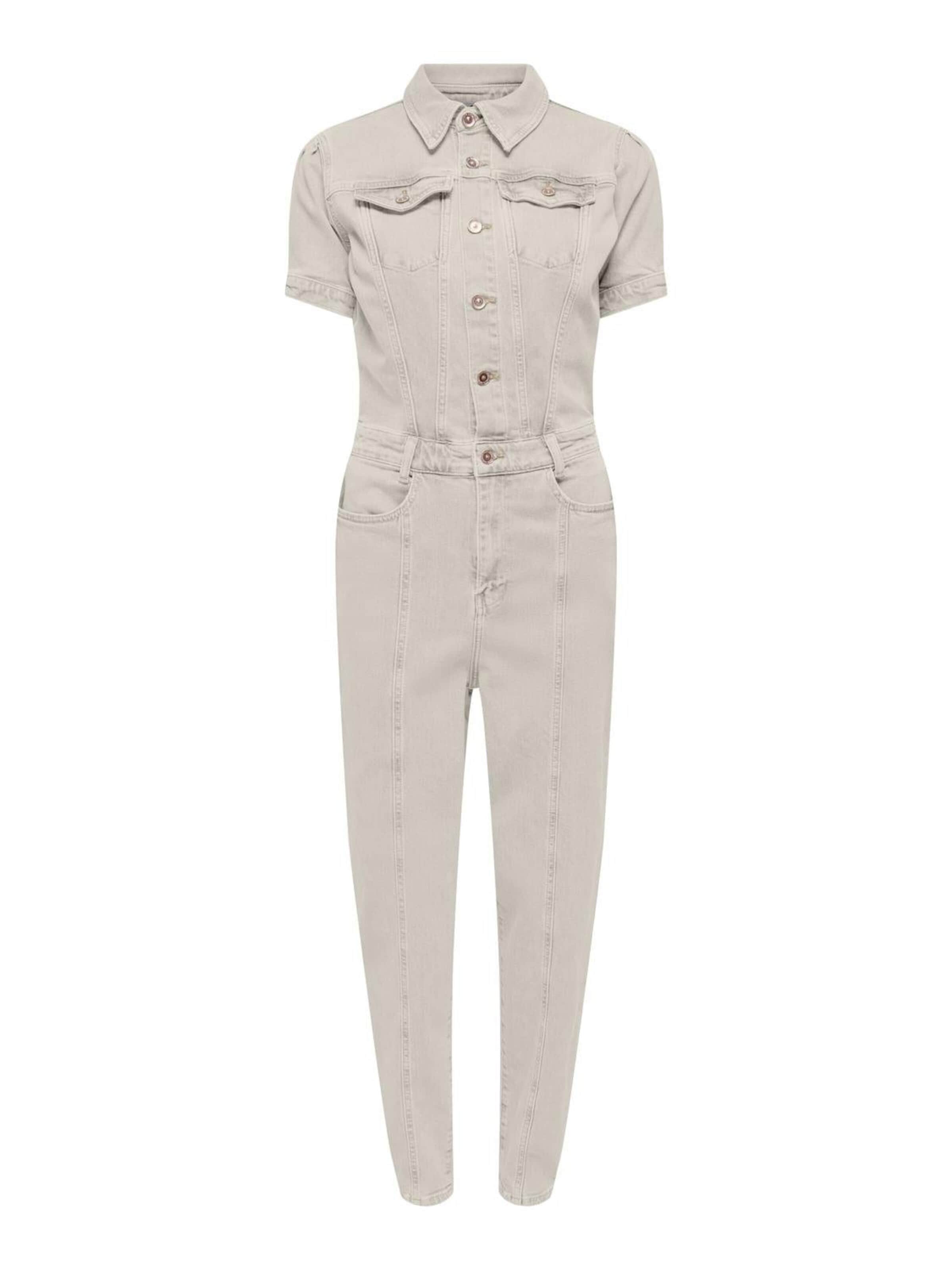 ONLY Jumpsuit 'Palmer' in Beige: voorkant