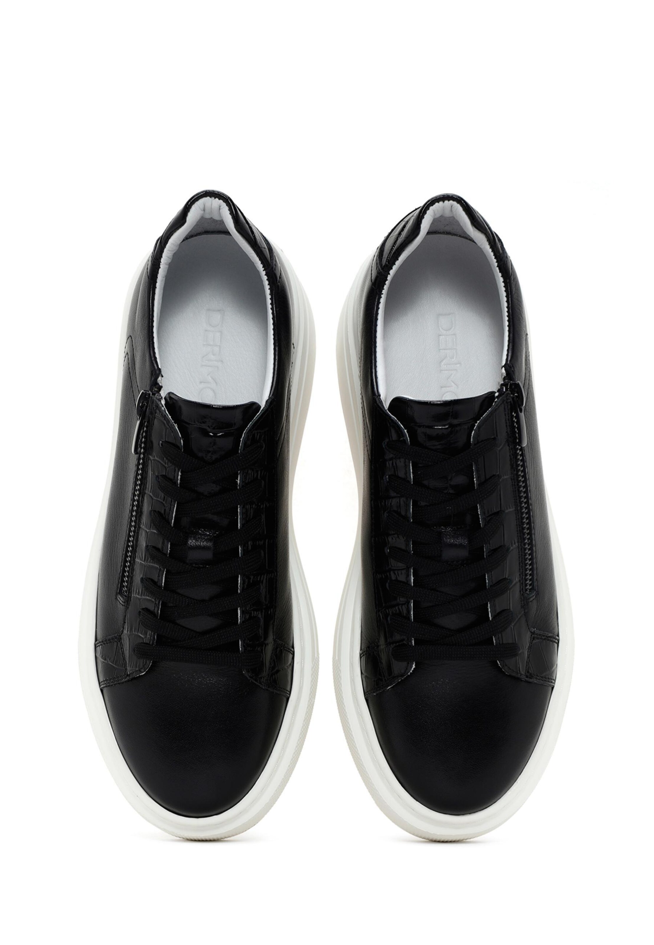 Baskets basses Derimod en noir