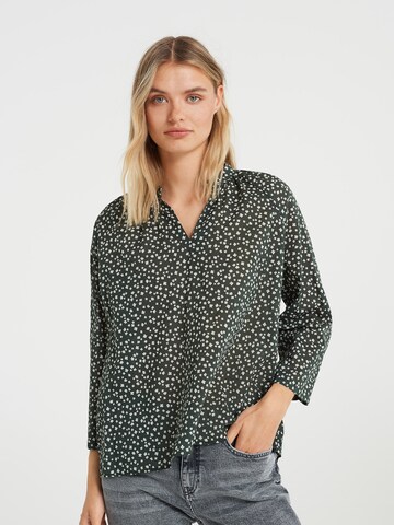 Camicia da donna di OPUS in nero: frontale