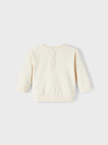 NAME IT Sweatshirt 'Aline' i beige