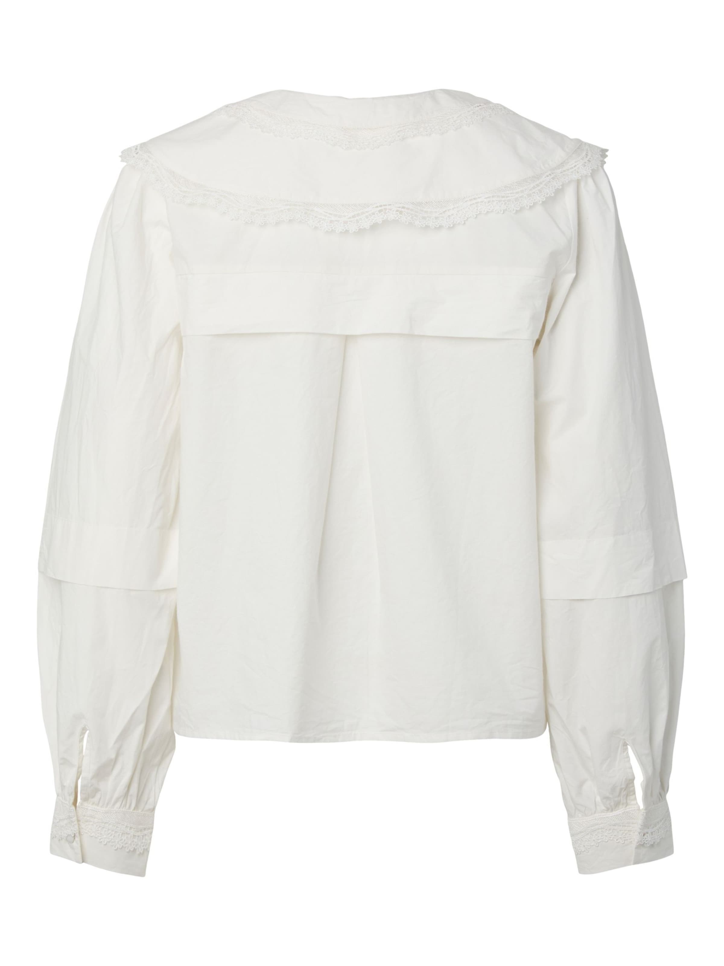 YAS - Blusa 'DOLORA' en blanco