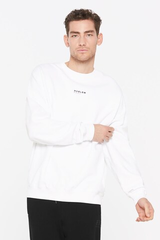 Harlem Soul Sweatshirt 'DRA-KE' in Weiß: Vorderseite