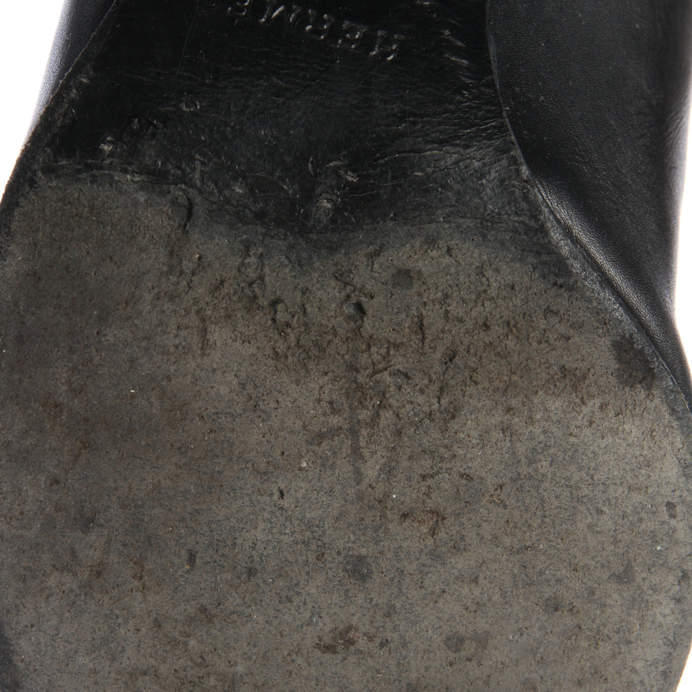 HERMÈS Dress Boots in 39 in Black