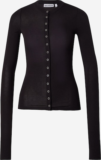 WEEKDAY Shirt 'Mia' in Black, Item view