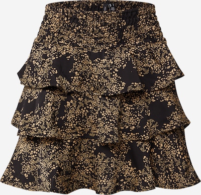 VERO MODA Nederdel i lysebeige / sort, Produktvisning