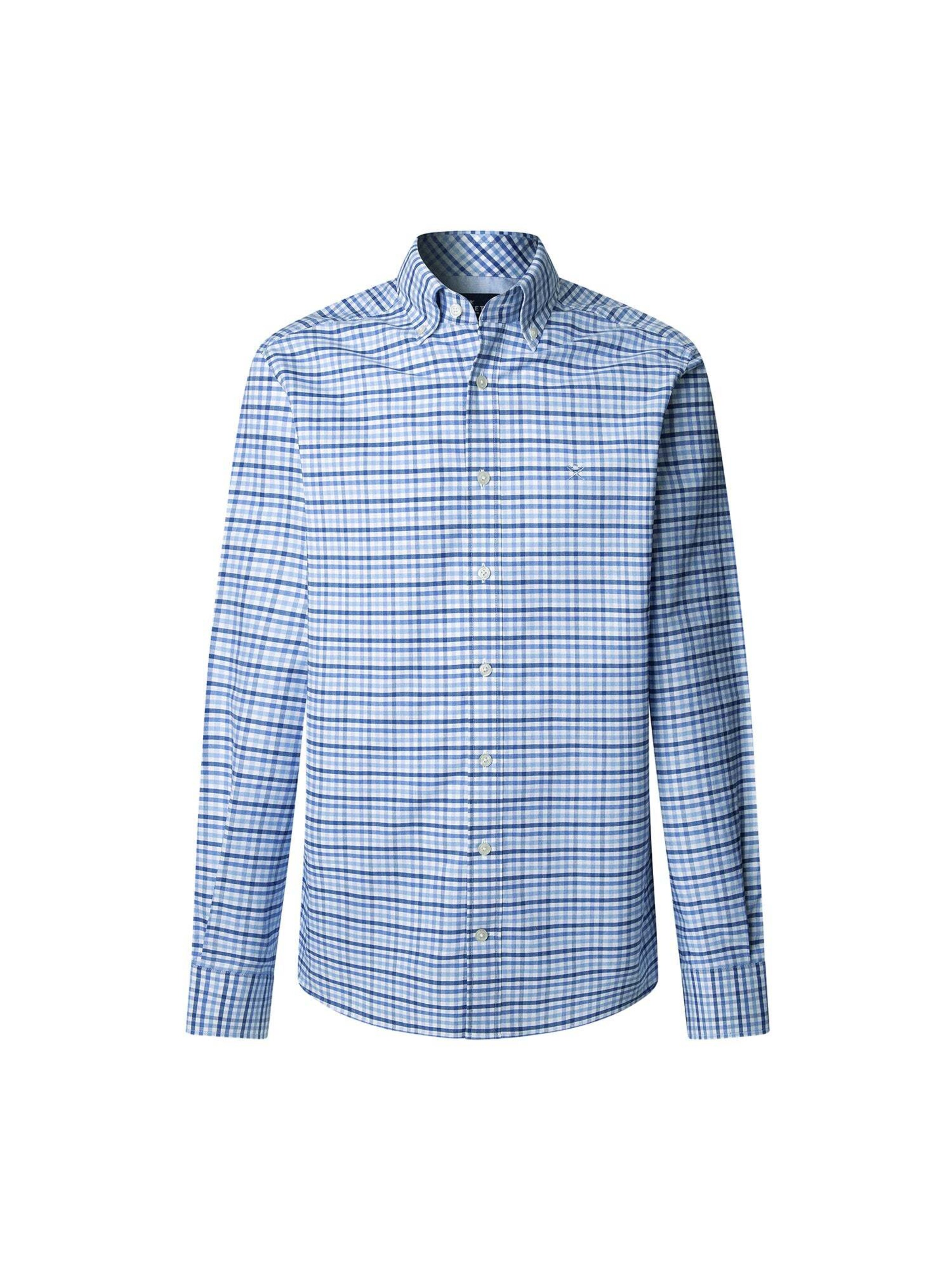 Camicia di Hackett London in blu: frontale