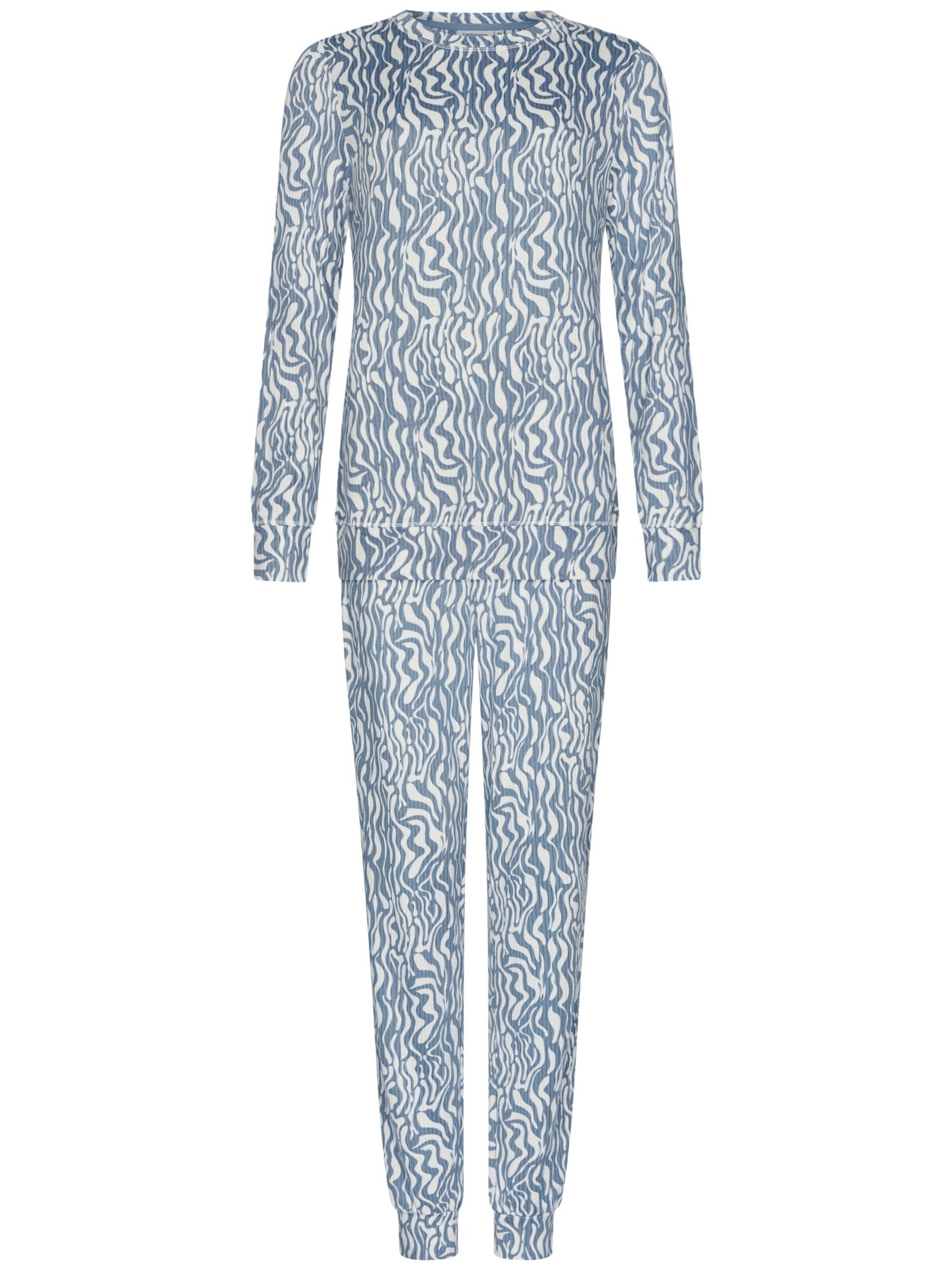 Pastunette Pyjama in Blauw: voorkant
