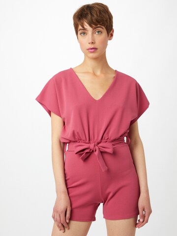SISTERS POINT Jumpsuit in Pink: front