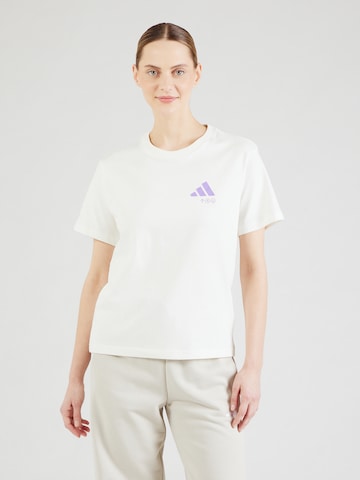 ADIDAS SPORTSWEARTehnička sportska majica - bijela boja