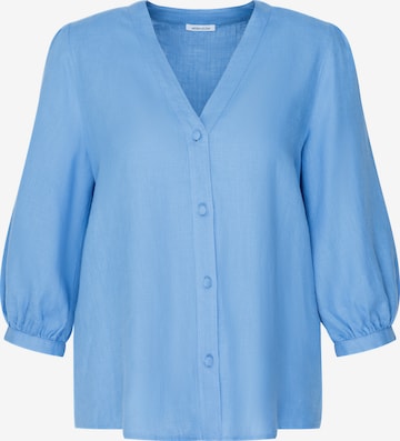 Chemisier SEIDENSTICKER en bleu : devant