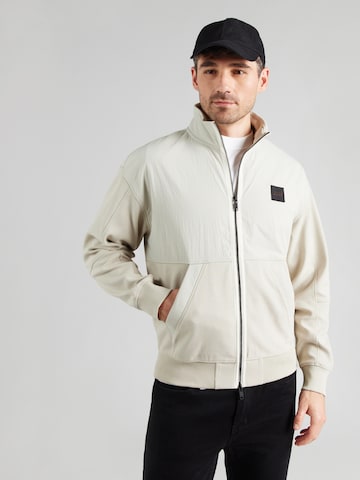 BOSS Orange Välikausitakki värissä beige: etupuoli