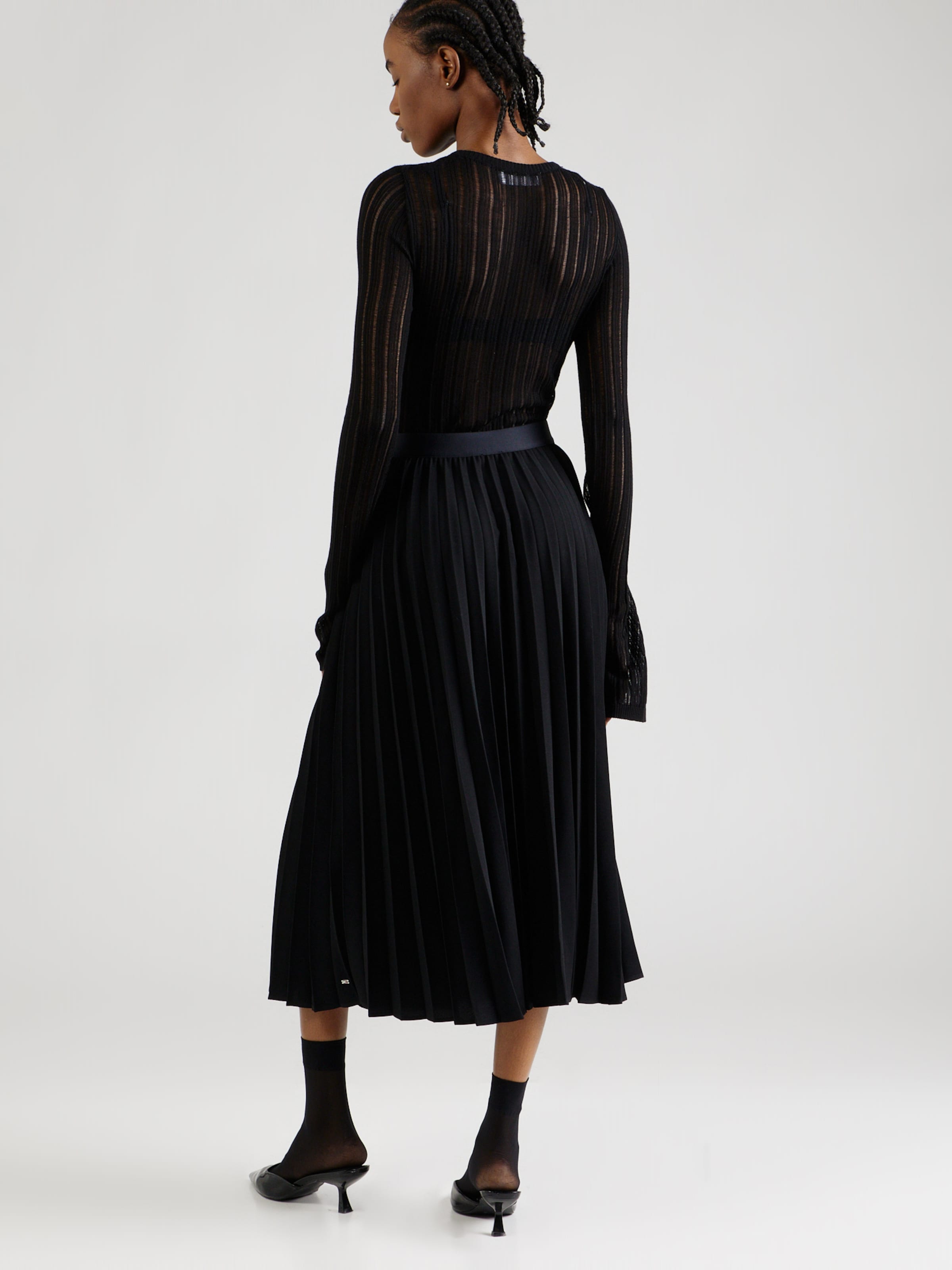 Plisse midi rokken online op ABOUT YOU