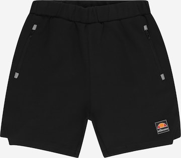 ELLESSE Regular Pants 'Gualdo' in Black: front