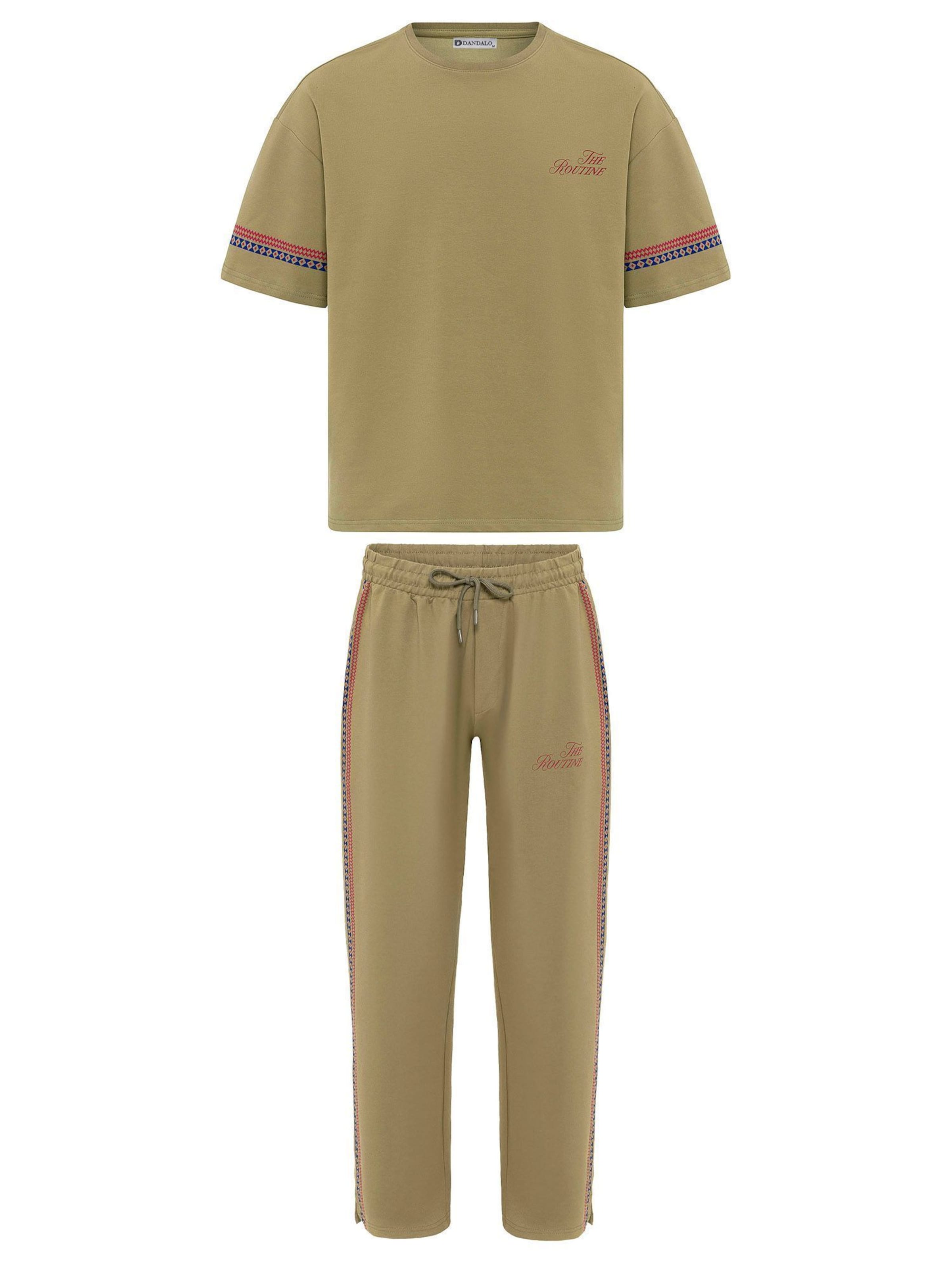 Dandalo Domácí oblečení – zelená: přední strana