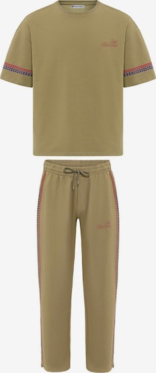 Dandalo Mājas apģērbs, krāsa - zils / olīvzaļš / sarkans, Preces skats