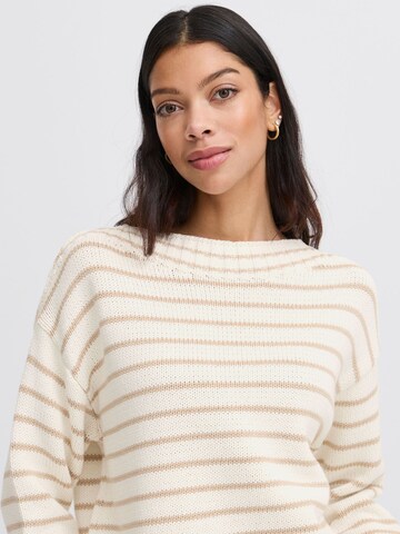 Pull-over ' BYNAGLA STRIPED JUMPER - ' b.young en beige