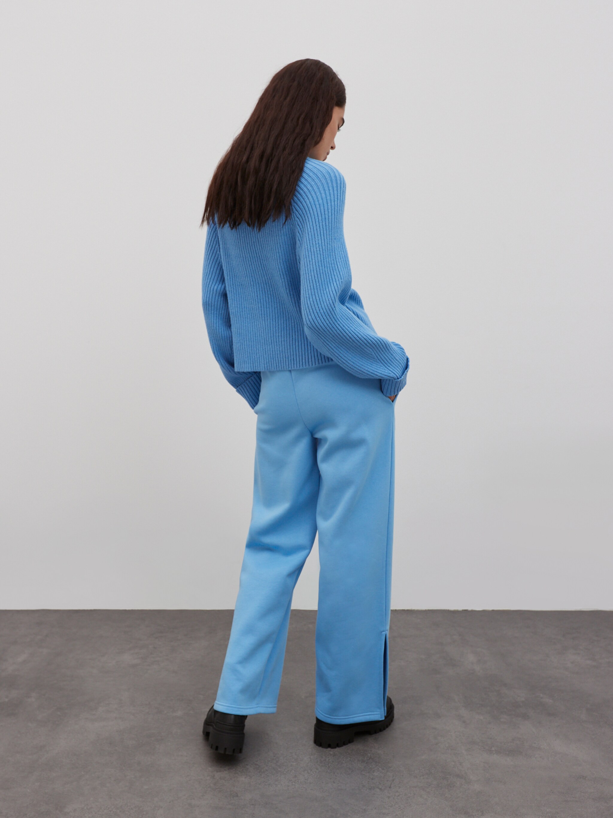 EDITED Producten Broek 'Sancia' Lichtblauw