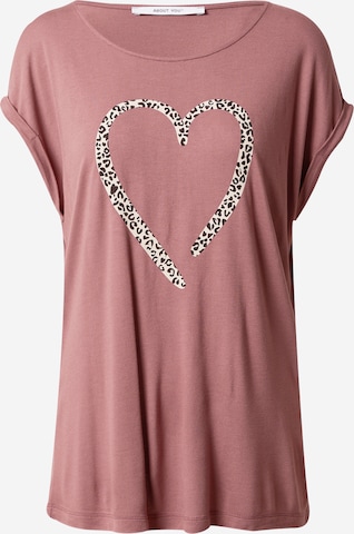 ABOUT YOU Shirt 'Ela' in Pink: front