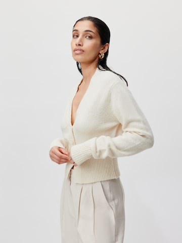LeGer by Lena Gercke Knit Cardigan in White