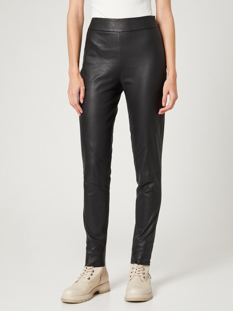 Pants Guido Maria Kretschmer Collection Leather pants Black