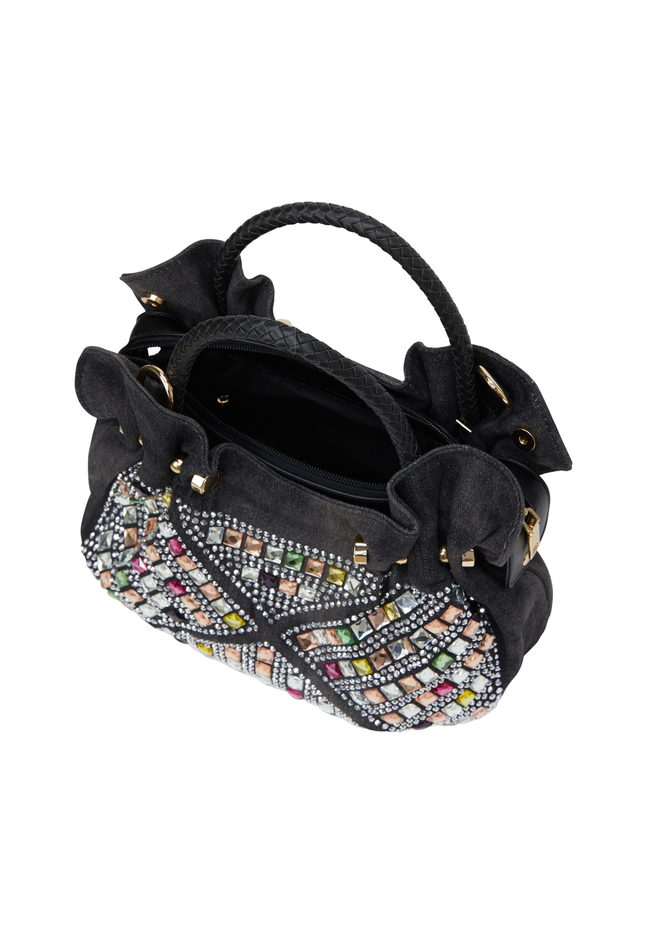 faina Τσάντα χειρός σε μαύρο