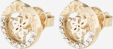 Boucles d'oreilles GUESS en or : devant