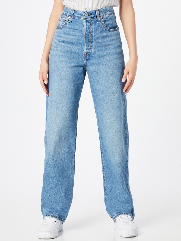 LEVI'S ® Regular Jeans 'Ribcage Straight Ankle Jeans' in Blue Denim