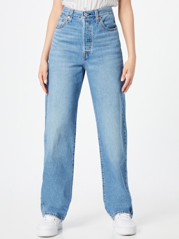 Regular Jeans 'Ribcage Straight Ankle' de la LEVI'S ® pe albastru: față