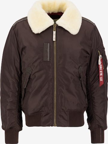 Veste mi-saison 'Injector III' ALPHA INDUSTRIES en marron : devant