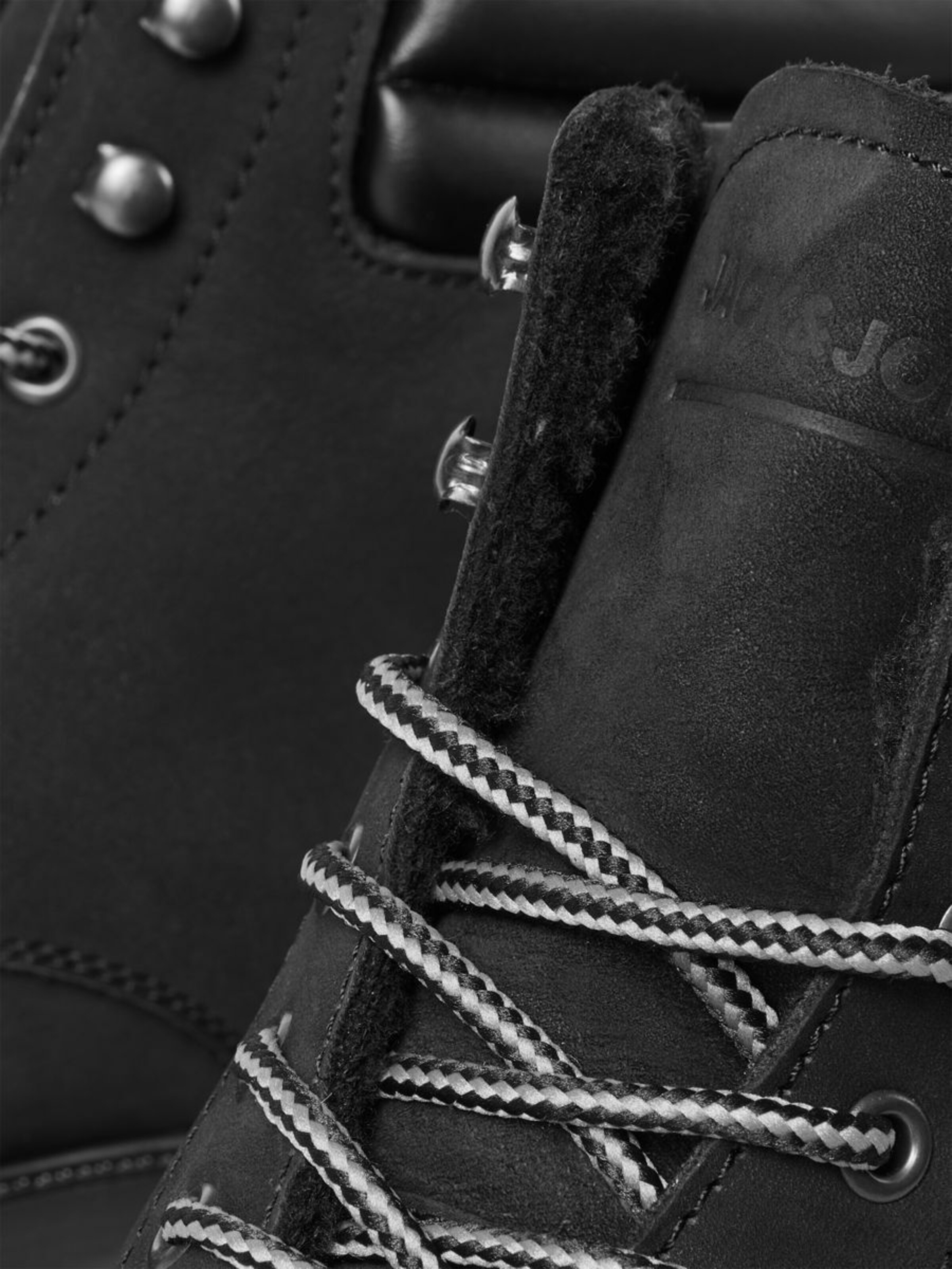 Männer Boots & Stiefel JACK & JONES Schnürboots in Anthrazit - WR50328 Männer Boots & Stiefel JACK & JONES Schnürboots in Anthrazit - WR50328