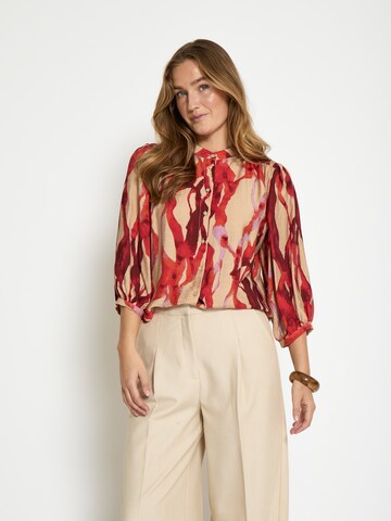Camicia da donna 'Rikki' di minus in arancione: frontale