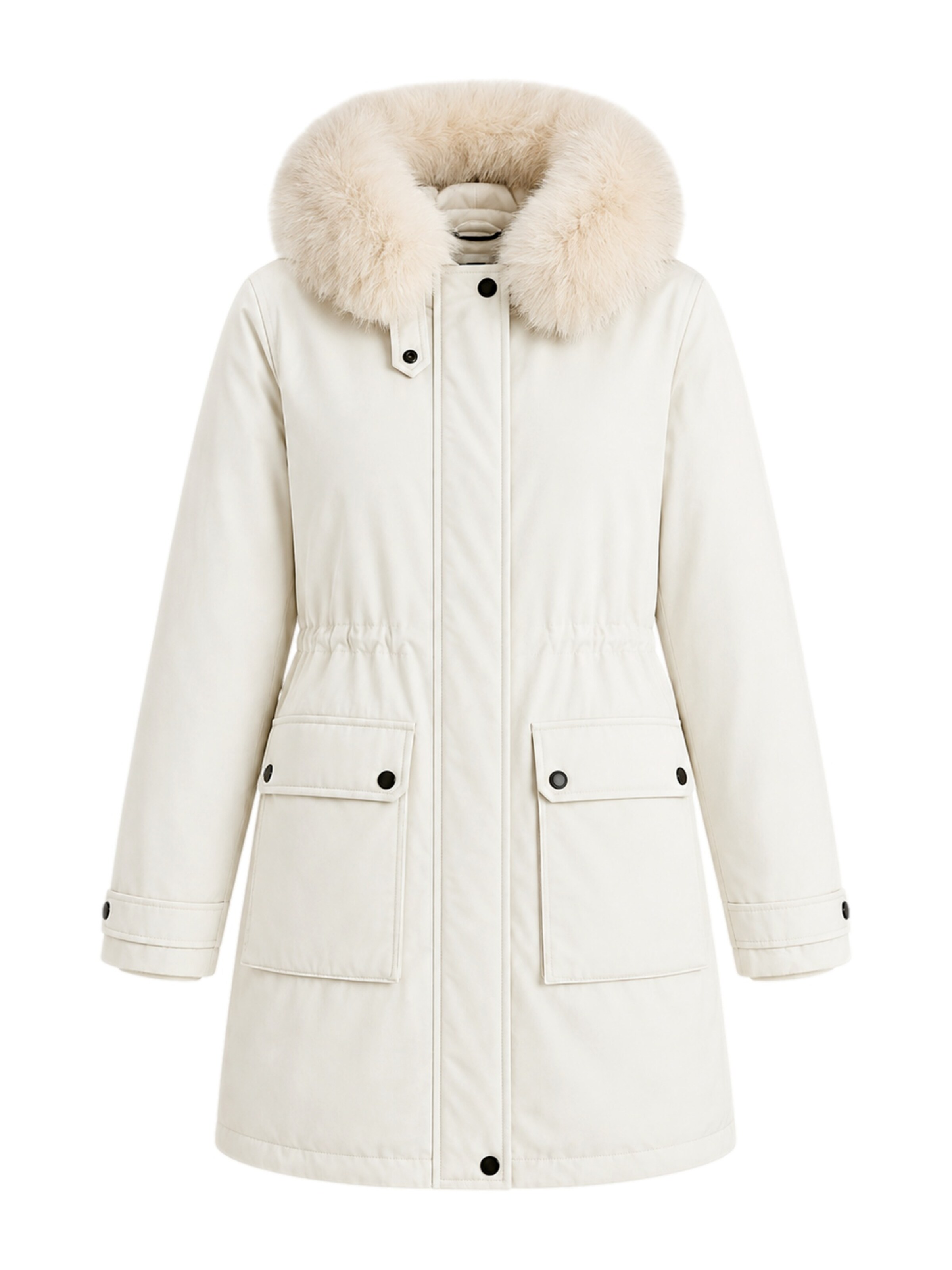 Woolrich Winterparka 'Arctic' in Weiß: Vorderseite