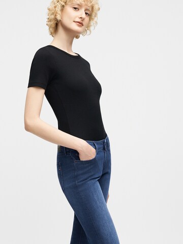 évasé Jean REPLAY en bleu