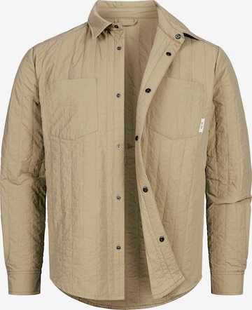 INDICODE JEANS Übergangsjacke ' INHully ' in Beige: Vorderseite