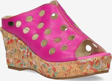 Laura Vita Mules 'Lorieo' in Pink