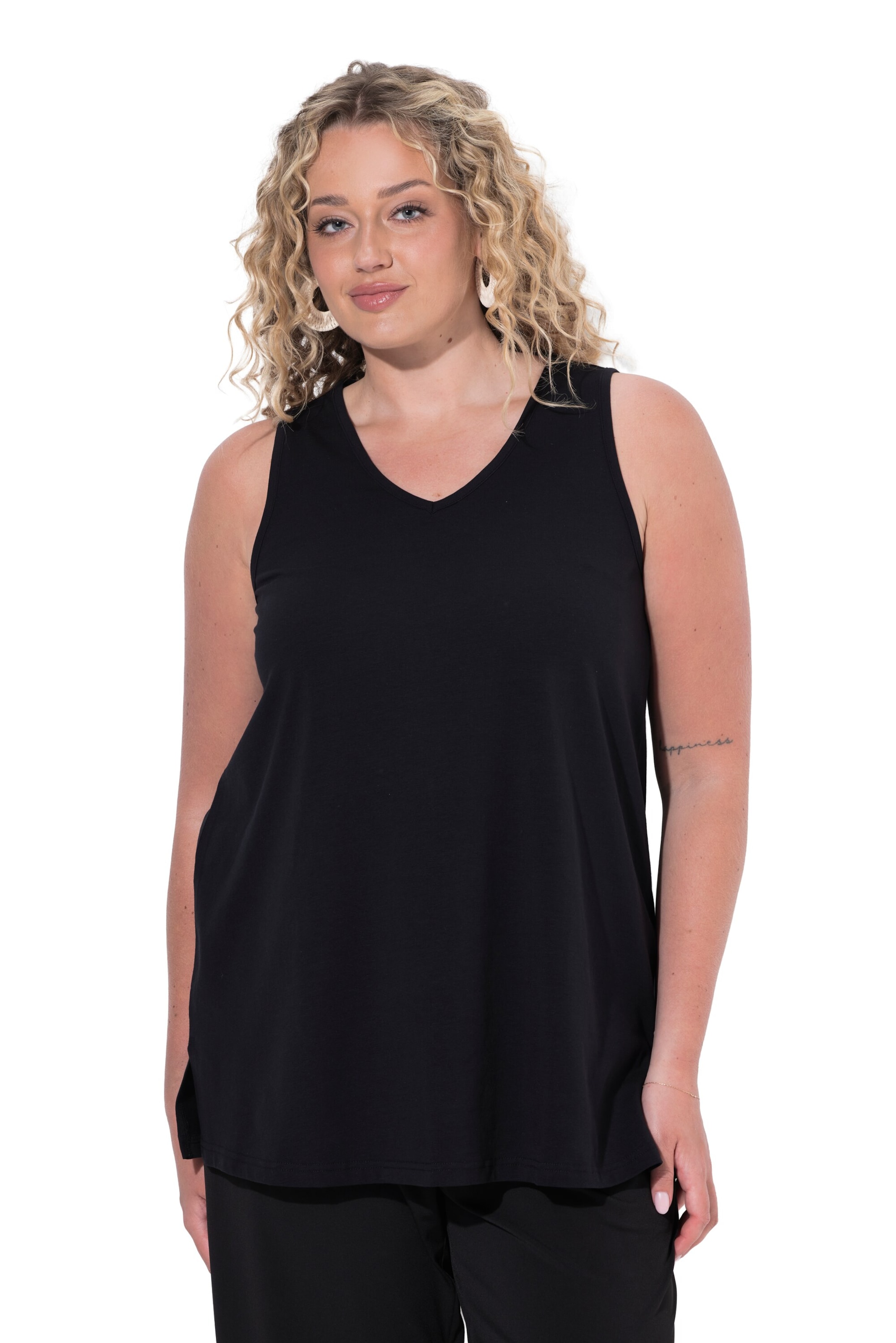 Angel of Style Top in Schwarz: Vorderseite
