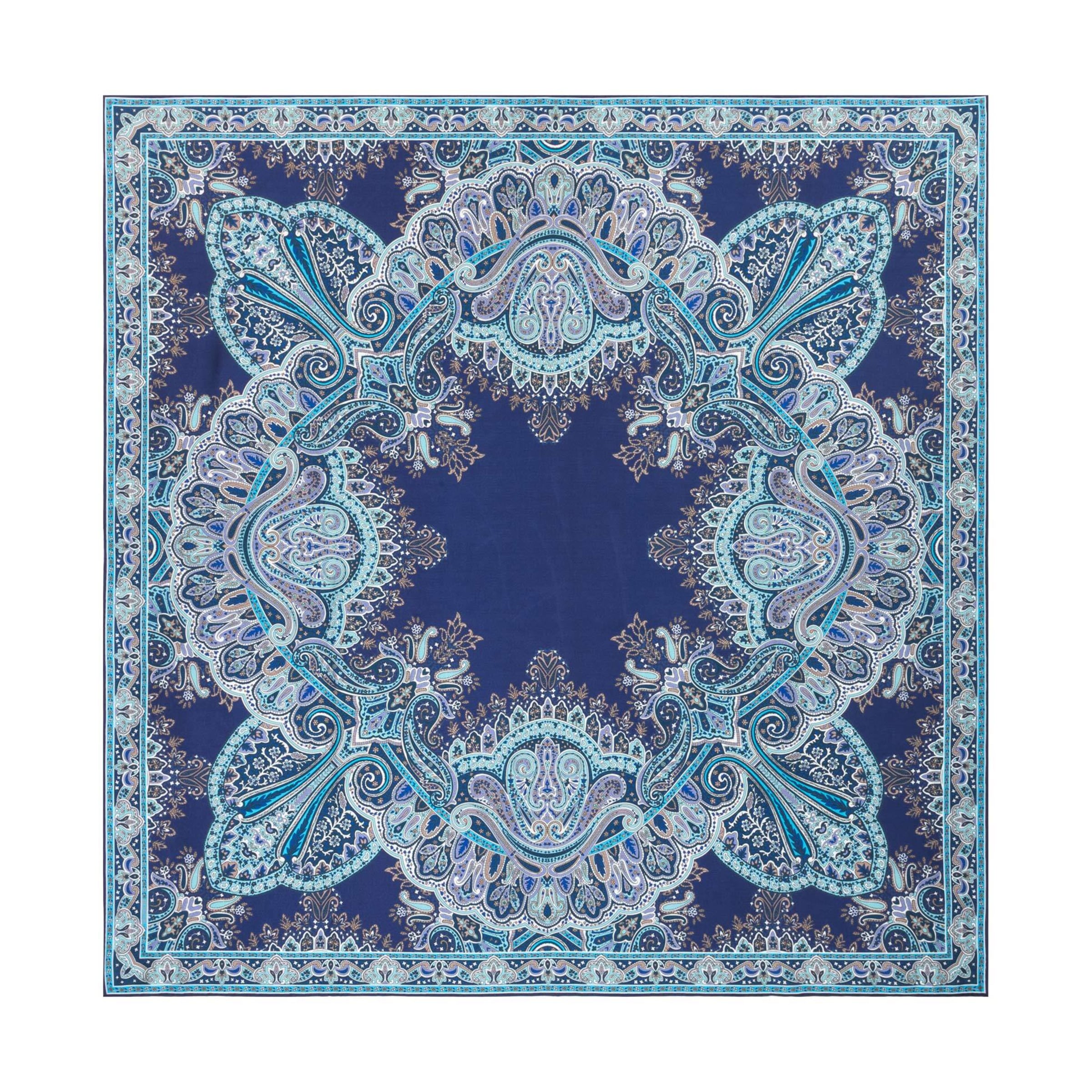 Foulard ' PAISLEY REFLECTION ' di Roeckl in colori misti: frontale
