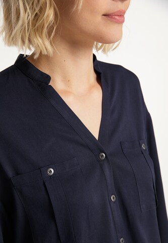 usha BLUE LABEL Bluse in Blau