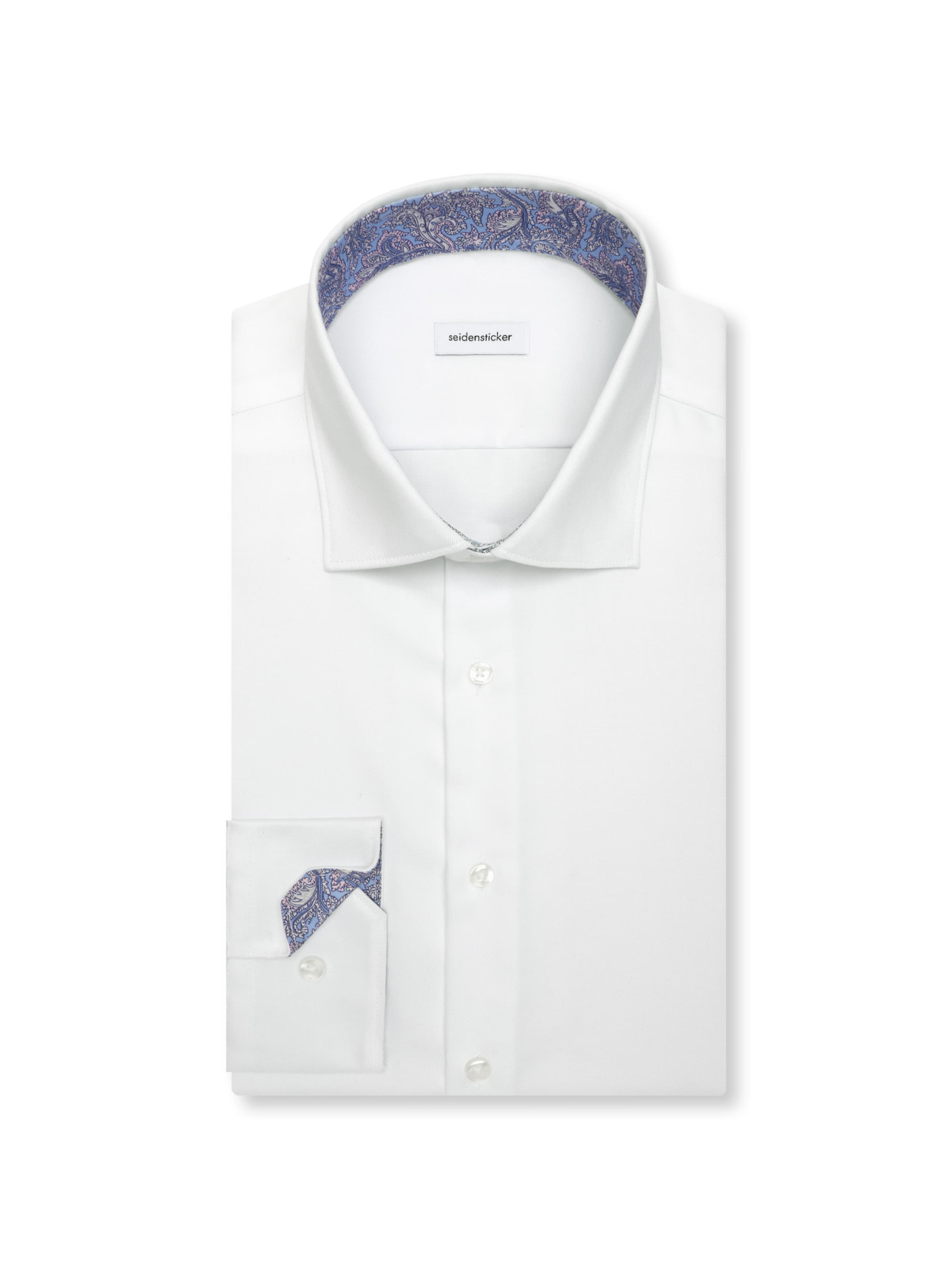 SEIDENSTICKER Slim fit Business shirt in White