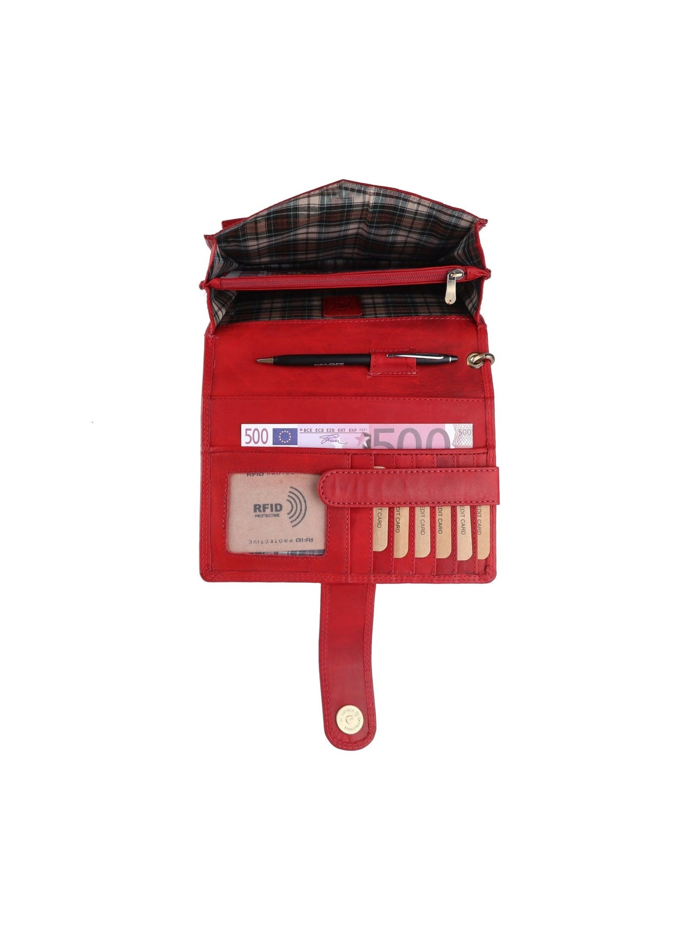 Benthill Crossbody Bag in Red