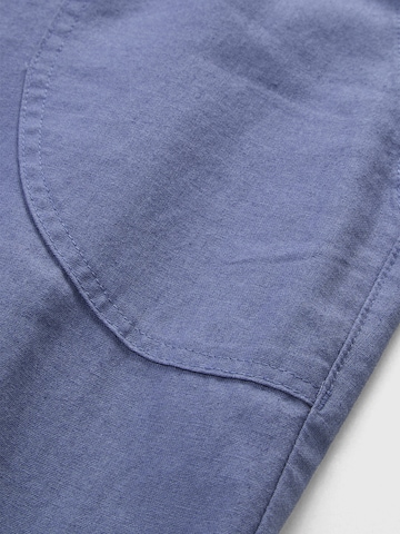 bonprix Wide leg Broek in Blauw