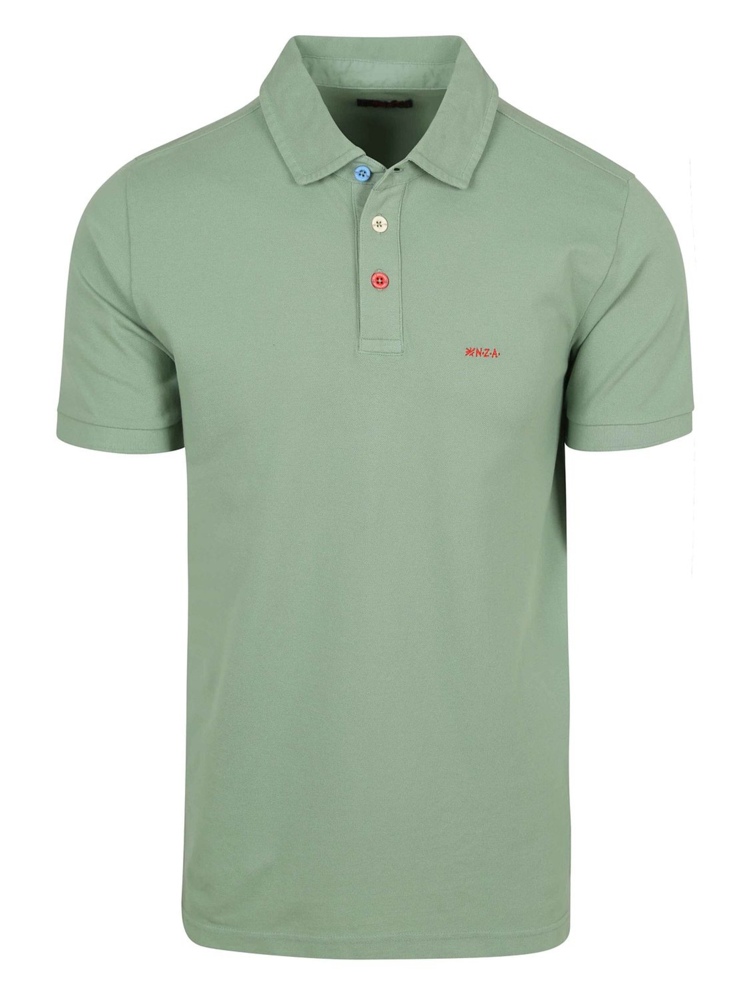 NZA New Zealand Auckland Shirt 'Peter' in Groen: voorkant